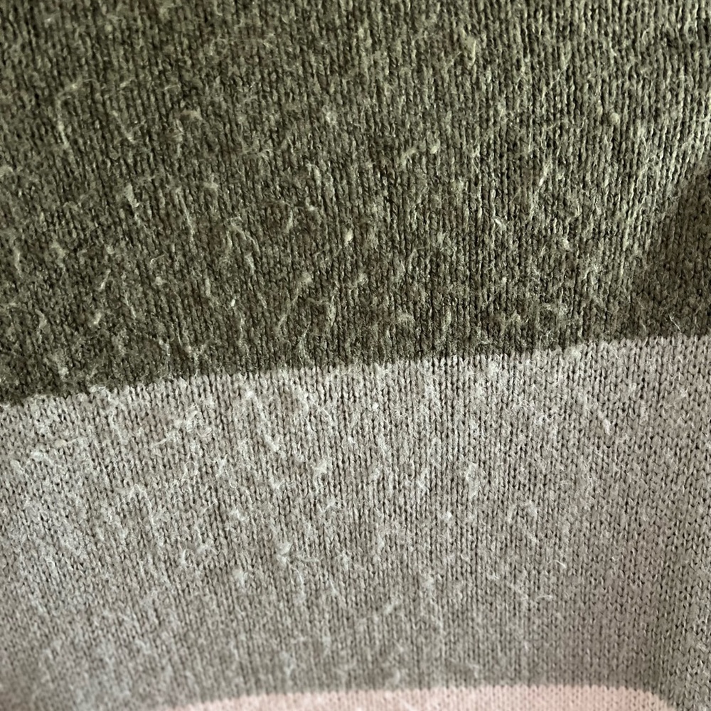 Open-Front Multi-Green Cardigan (J11) - Picture 7 of 7
